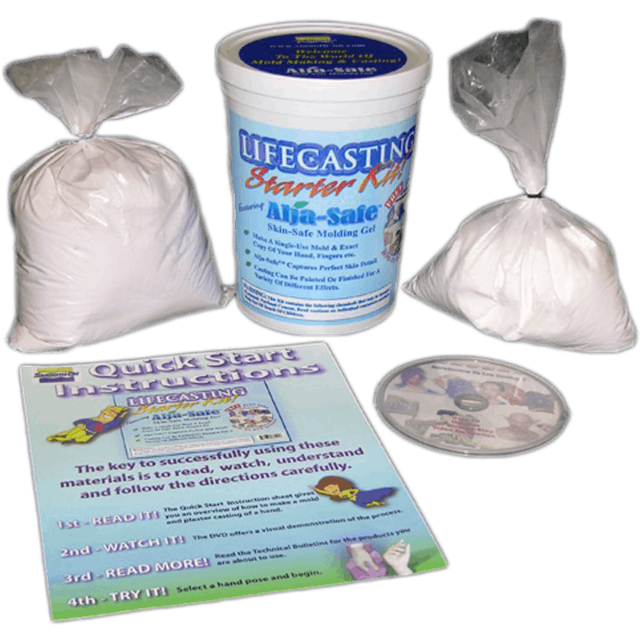Alja-Safe Alginate & Plaster Lifecasting DIY Kit