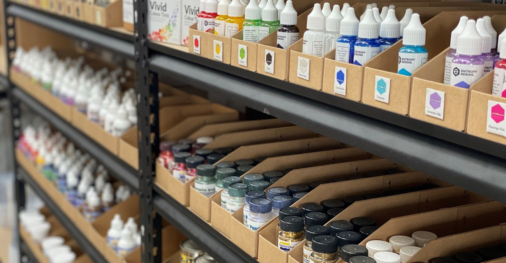 Image of Warehouse - Pigments and Powders