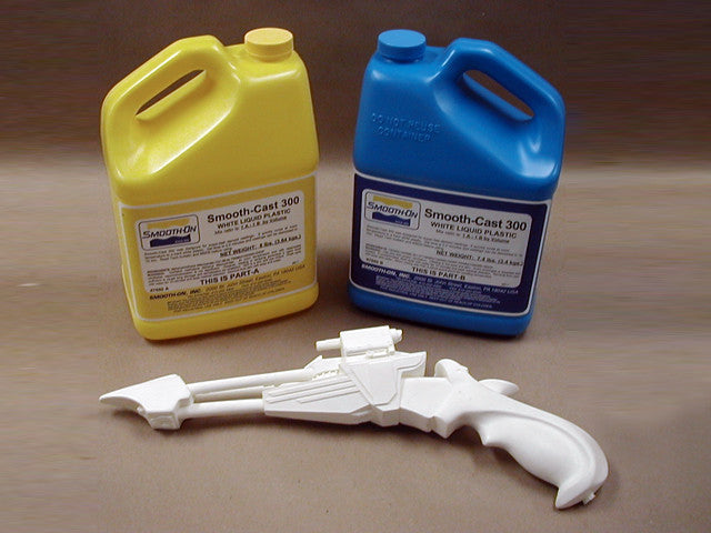 Smooth-Cast Bright White Polyurethane Plastic