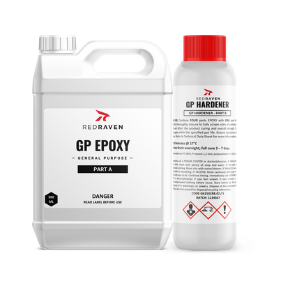 Red Raven GP General Purpose Epoxy Kit