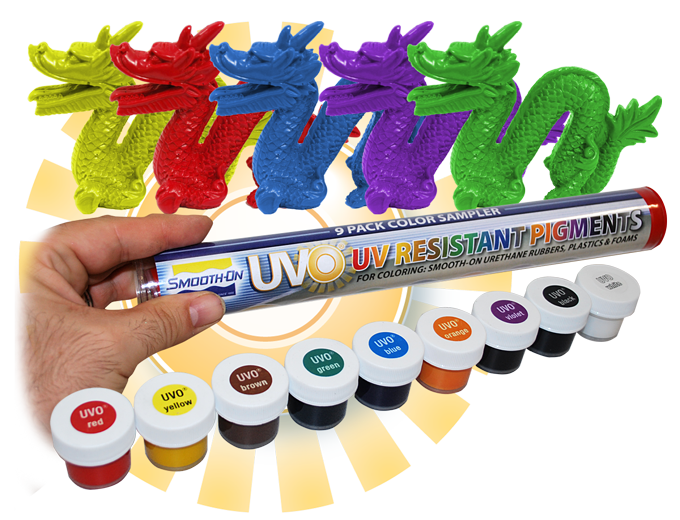 UVO Concentrated Pigment for Plastics Foams & Epoxy